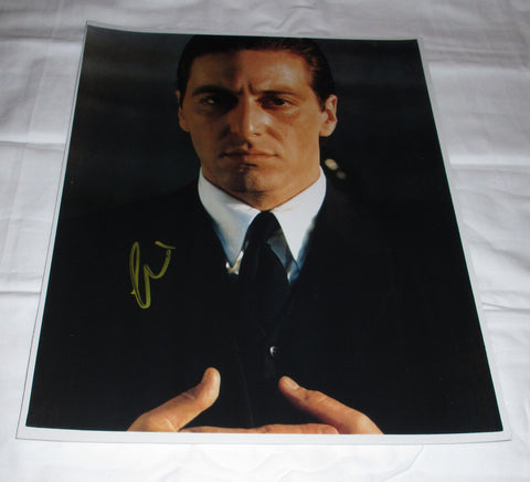 AL PACINO SIGNED THE GODFATHER 11X14 PHOTO 4