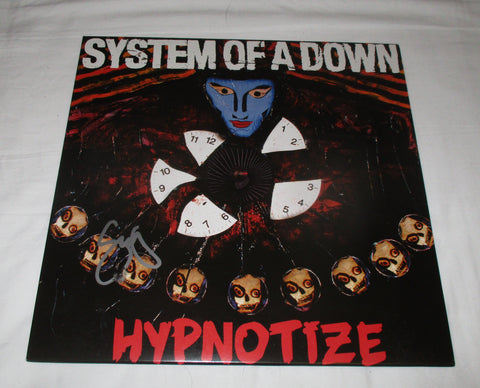 SERJ TANKIAN SIGNED SYSTEM OF A DOWN HYPNOTIZE VINYL RECORD