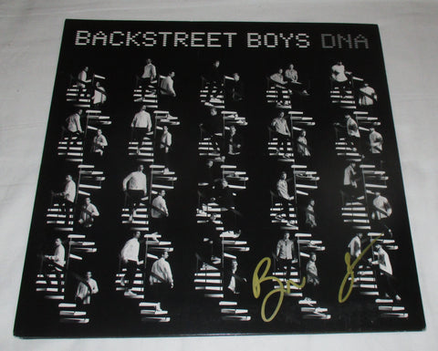 THE BACKSTREET BOYS SIGNED DNA VINYL RECORD