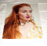 SOPHIE TURNER SIGNED 11X14 PHOTO