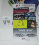 VERA MILES SIGNED THE MAN WHO SHOT LIBERTY VALANCE 12X18 MOVIE POSTER JSA