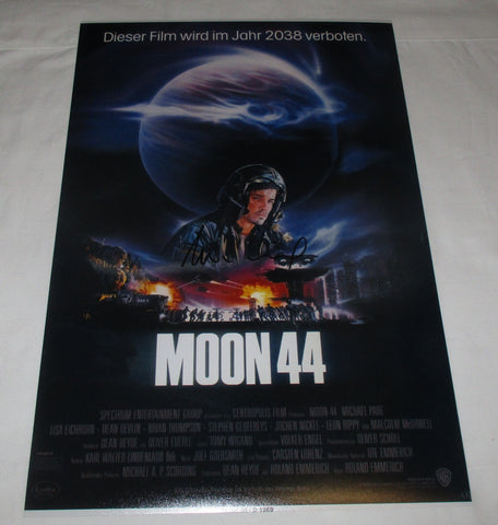ROLAND EMMERICH SIGNED MOON 44 12X18 MOVIE POSTER