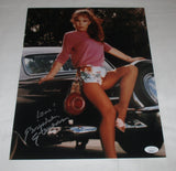 BRINKE STEVENS SIGNED SCREAM QUEEN 11X14 PHOTO JSA
