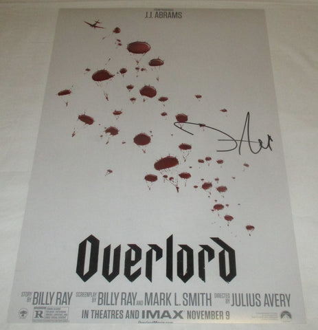 JOVAN ADEPO SIGNED OVERLORD 12X18 MOVIE POSTER 3