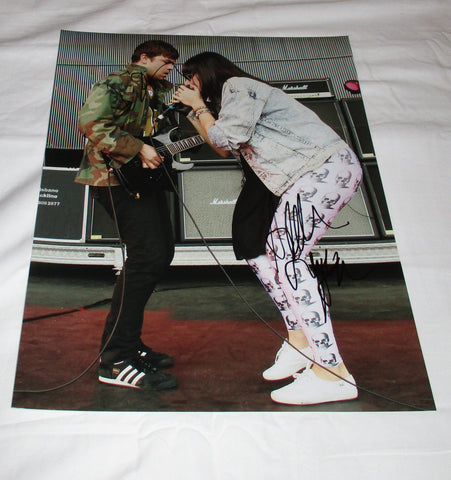 SLEIGH BELLS SIGNED 11X14 PHOTO