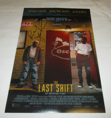 RICHARD JENKINS SIGNED THE LAST SHIFT 12X18 MOVIE POSTER