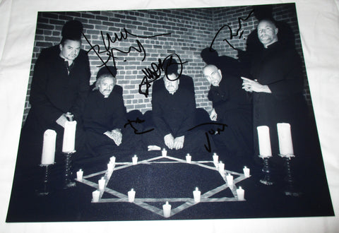 FAITH NO MORE SIGNED 11X14 PHOTO 2