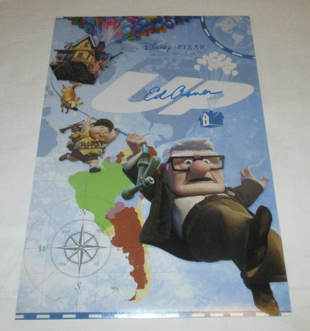 ED ASNER SIGNED UP 12X18 MOVIE POSTER
