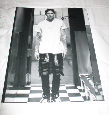 JESSE RUTHERFORD SIGNED THE NEIGHBOURHOOD 11X14 PHOTO