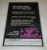 RICHARD BENJAMIN SIGNED DIARY OF A MAD HOUSEWIFE 12X18 MOVIE POSTER JSA