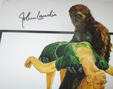 JOHN LANDIS SIGNED SCHLOCK 12X18 POSTER JSA