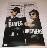 JOHN LANDIS SIGNED THE BLUES BROTHERS 12X18 MOVIE POSTER 2 JSA