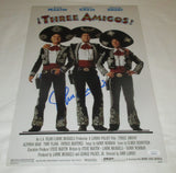 JOHN LANDIS SIGNED THREE AMIGOS 12X18 POSTER JSA