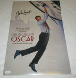 JOHN LANDIS SIGNED OSCAR 12X18 POSTER JSA