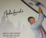 JOHN LANDIS SIGNED OSCAR 12X18 POSTER JSA