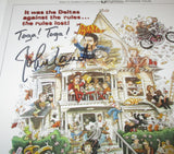 JOHN LANDIS SIGNED ANIMAL HOUSE 12X18 POSTER JSA