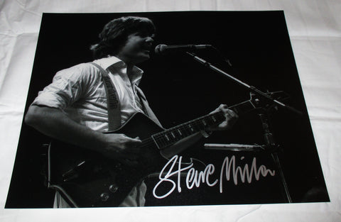 STEVE MILLER SIGNED 11X14 PHOTO