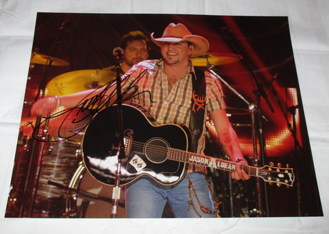 JASON ALDEAN SIGNED 11X14 PHOTO