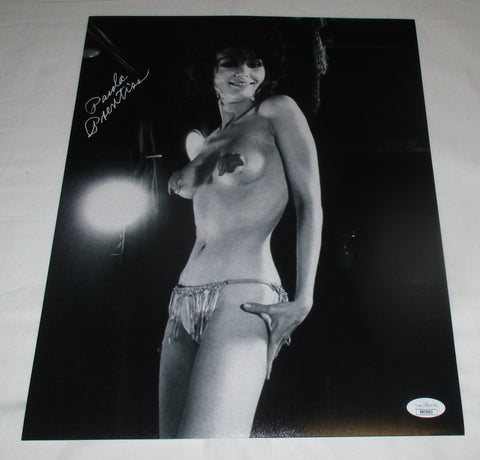 PAULA PRENTISS SIGNED WHAT NEW, PUSSYCAT 11X14 PHOTO JSA