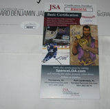 RICHARD BENJAMIN & ALI MACGRAW SIGNED GOODBYE, COLUMBUS 12X18 MOVIE POSTER JSA