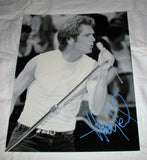 HUEY LEWIS SIGNED 11X14 PHOTO 2