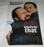 BILLY CRYSTAL SIGNED ANALYZE THAT 12X18 MOVIE POSTER JSA