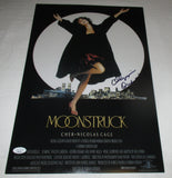 OLYMPIA DUKAKIS SIGNED MOONSTRUCK 12X18 MOVIE POSTER JSA