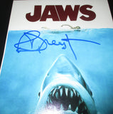 RICHARD DREYFUSS SIGNED JAWS 12X18 MOVIE POSTER JSA