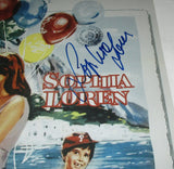 SOPHIA LOREN SIGNED IT STARTED IN NAPLES 12X18 MOVIE POSTER JSA