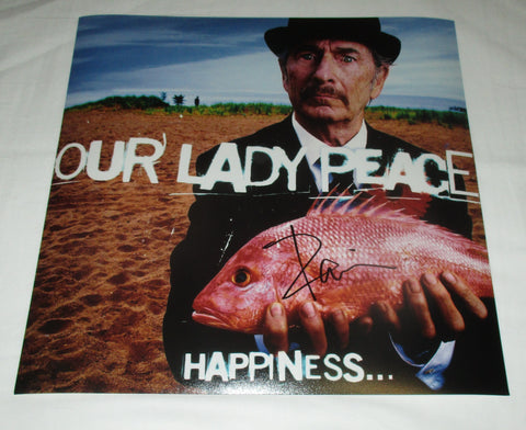 RAINE MAIDA SIGNED OUR LADY PEACE HAPPINESS... 12X12 PHOTO