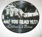 CHILDREN OF BODOM SIGNED ARE YOU DEAD YET VINYL RECORD