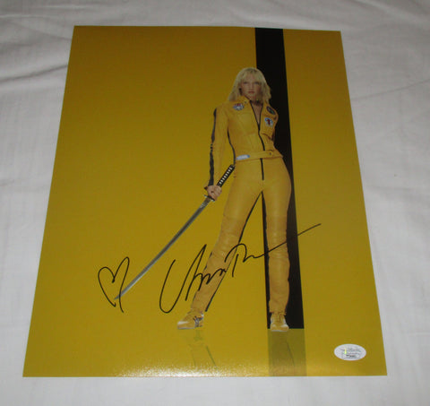 UMA THURMAN SIGNED KILL BILL 11X14 PHOTO JSA