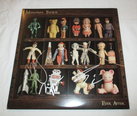 MARIANAS TRENCH SIGNED EVER AFTER VINYL RECORD