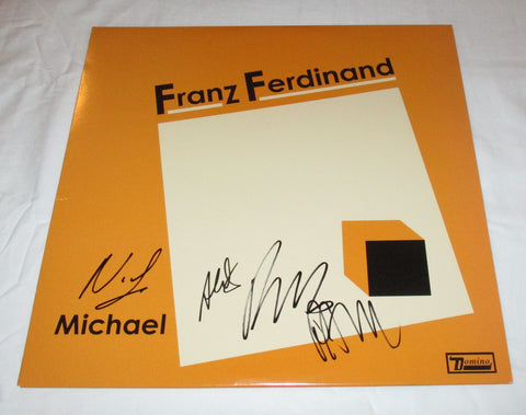 FRANZ FERDINAND SIGNED MICHAEL VINYL RECORD