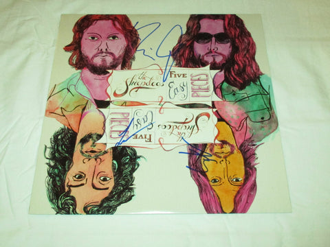 THE SHEEPDOGS SIGNED FIVE EASY PIECES VINYL RECORD