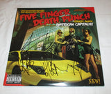 FIVE FINGER DEATH PUNCH SIGNED AMERICAN CAPITALIST VINYL RECORD