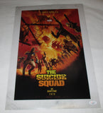 JAMES GUNN SIGNED SUICIDE SQUAD 12X18 MOVIE POSTER JSA
