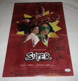 JAMES GUNN SIGNED SUPER 12X18 MOVIE POSTER JSA