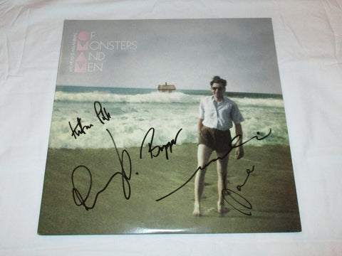 OF MONSTERS AND MEN SIGNED ME HEAD IS AN ANIMAL VINYL RECORD