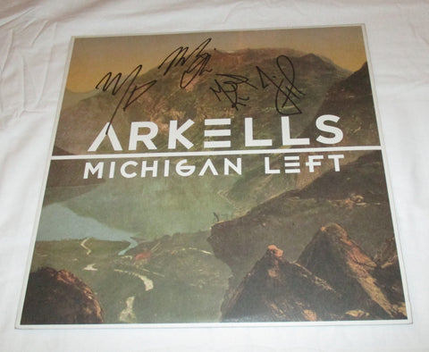 ARKELLS SIGNED MICHIGAN LEFT VINYL RECORD