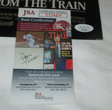 BILLY CRYSTAL SIGNED THROW MOMMA FROM THE TRAIN 12X18 MOVIE POSTER JSA