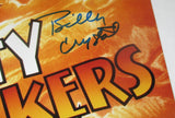 BILLY CRYSTAL SIGNED CITY SLICKERS 12X18 MOVIE POSTER JSA