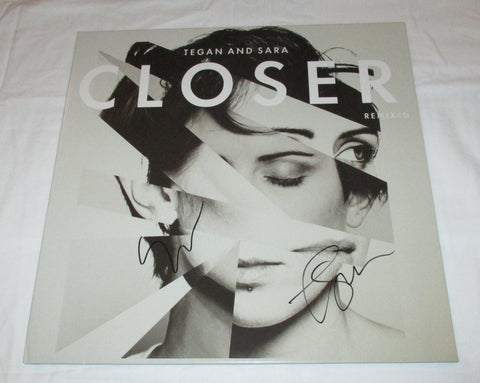 TEGAN AND SARA SIGNED CLOSER VINYL RECORD