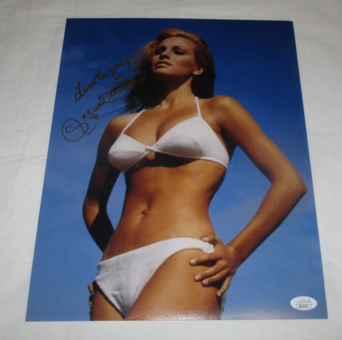 RAQUEL WELCH SIGNED FATHOM 11X14 PHOTO JSA