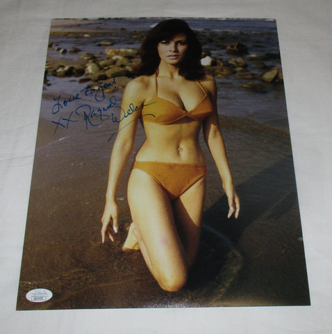 RAQUEL WELCH SIGNED THE BIGGEST BUNDLE OF THEM ALL 11X14 PHOTO JSA