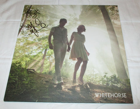 WHITEHORSE SIGNED VINYL RECORD LUKE DOUCET & MELISSA MCCLELLAND