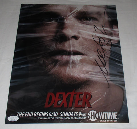 MICHAEL C HALL SIGNED DEXTER 11X14 PHOTO 3 JSA