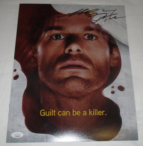 MICHAEL C HALL SIGNED DEXTER 11X14 PHOTO 6 JSA