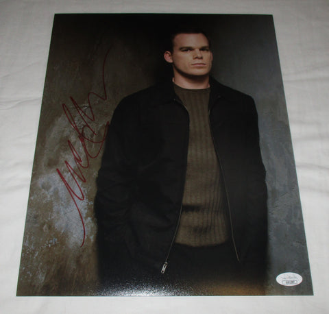 MICHAEL C HALL SIGNED DEAD TO ME 11X14 PHOTO JSA