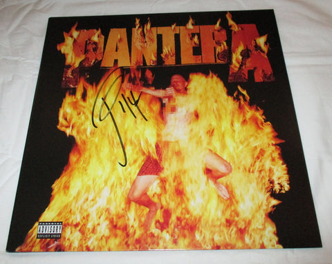 PHIL ANSELMO SIGNED PANTERA REINVENTING THE STEEL VINYL RECORD JSA